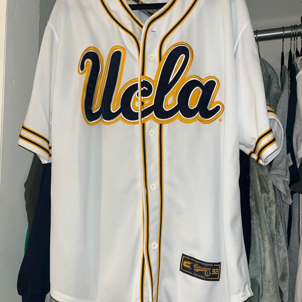 UCLA White Athletic Jersey